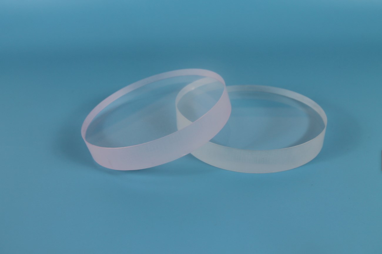 quartz glass plate round