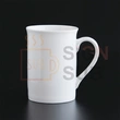 10 oz Coated Mug- Bone China
