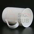 10 oz Coated Mug- Bone China