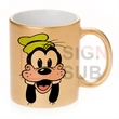  11 oz. Gold Plated Ceramic Mug