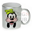  11 oz.Silver Plated Ceramic Mug