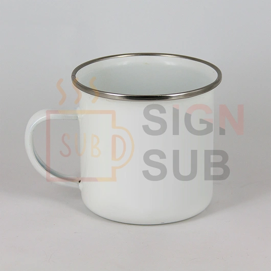 12oz/18oz Sublimation Coated Fine Enamel Cup