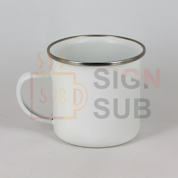  12oz/18oz Sublimation Coated Fine Enamel Cup