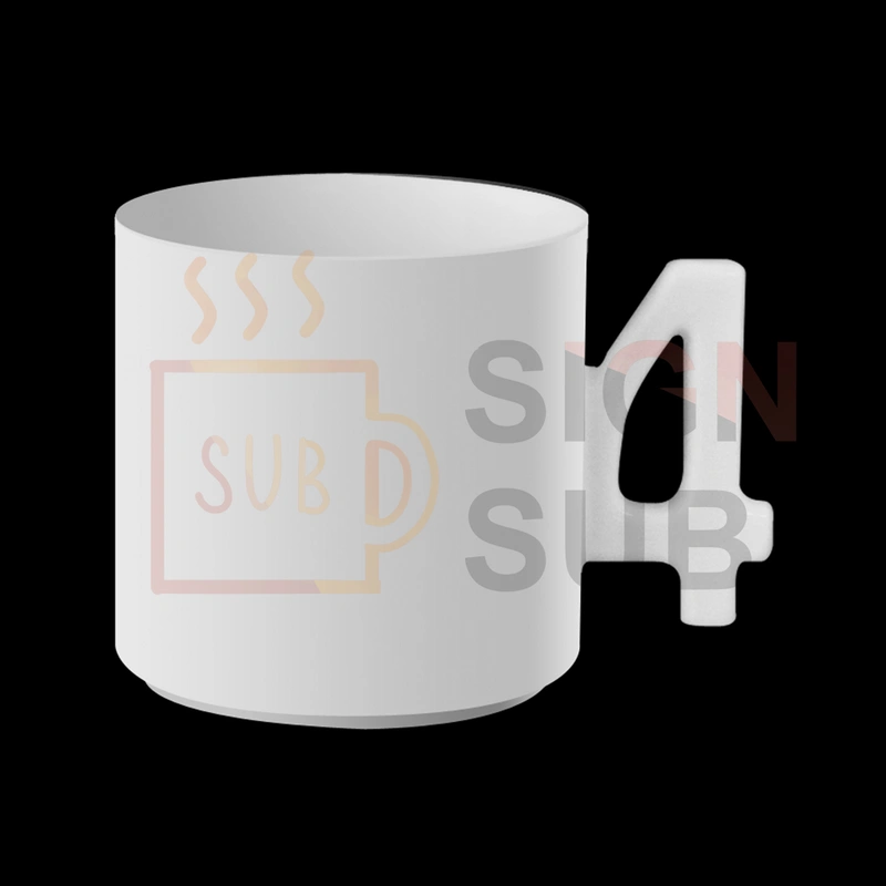  10 oz Number Mug 00-09
