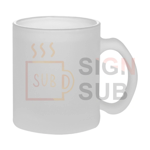  10oz Glass Mug Matte