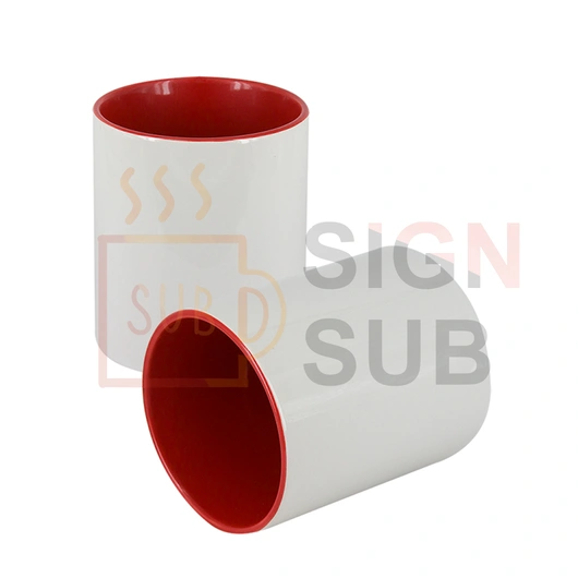 11 oz Inner-Color Container Red