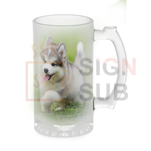 16 oz. Personalized Glass Beer Stein