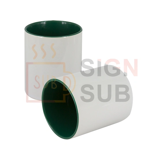 11 oz Inner-Color Container Dark Green 