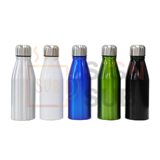 Cola Shape Aluminum Bottle 500ml / 600ml / 750ml / 1000ml