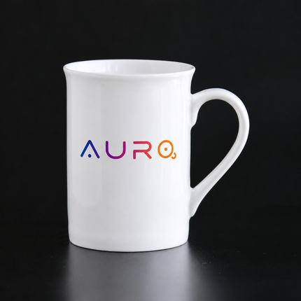 10 oz Coated Mug- Bone China