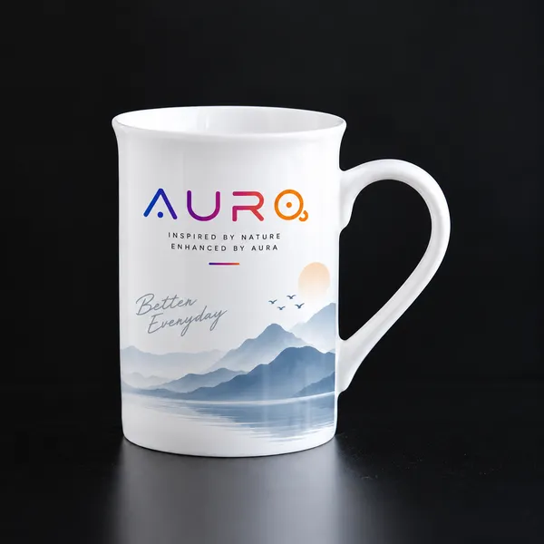 10 oz Bone China Sublimation Mug | Coated for Custom Printing