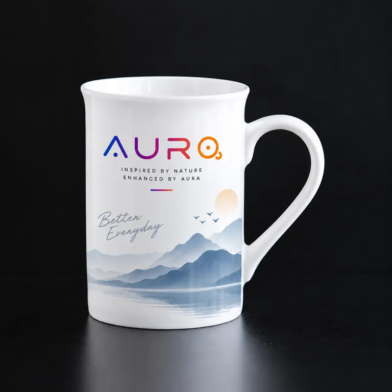 10 oz Bone China Sublimation Mug | Coated for Custom Printing