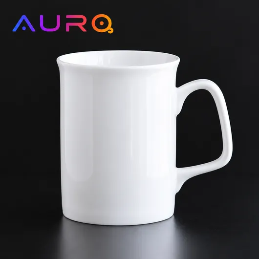 10 oz Ceramic Mug Curled rim