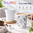 12 oz Latte Mug | Ceramic Sublimation Mug for Custom Printing