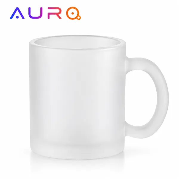 10 oz Matte Glass Mug | Frosted Glass Coffee Mug