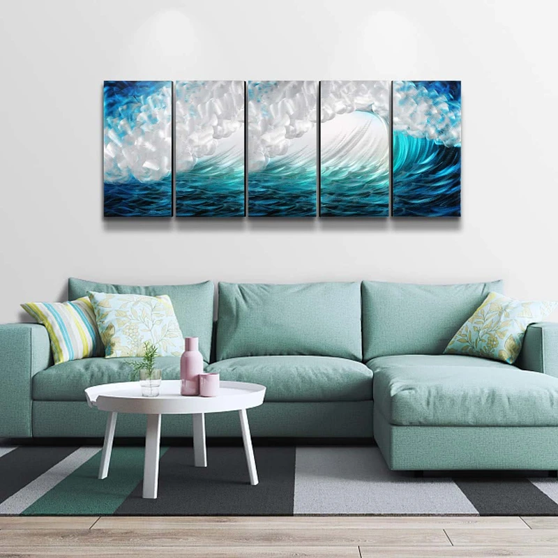 Wave Seascape Print Wall Art Home Decoration