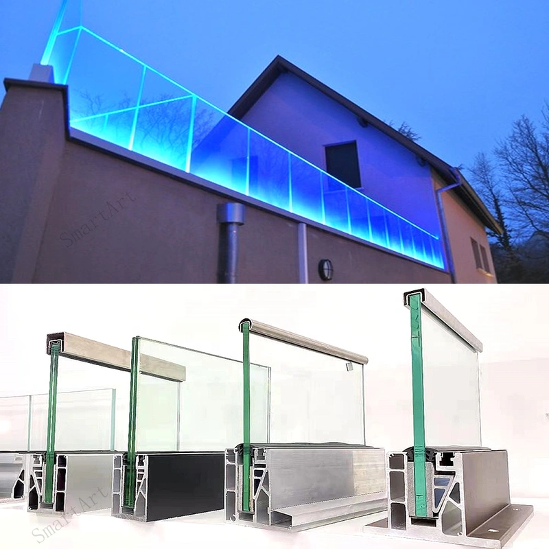 درابزين ألمنيوم فاخر من smartart