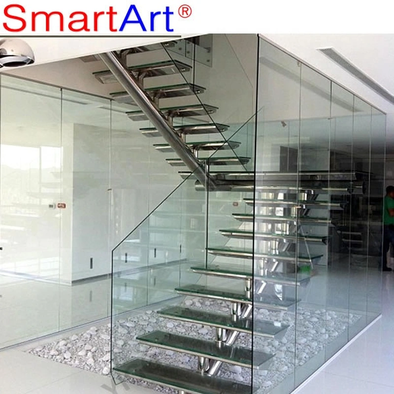 مصنع بيع الساخنة تصميم حديث داخلي الدرج العمود الفقري الأوسط