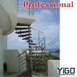 China wrought iron spiral stairs