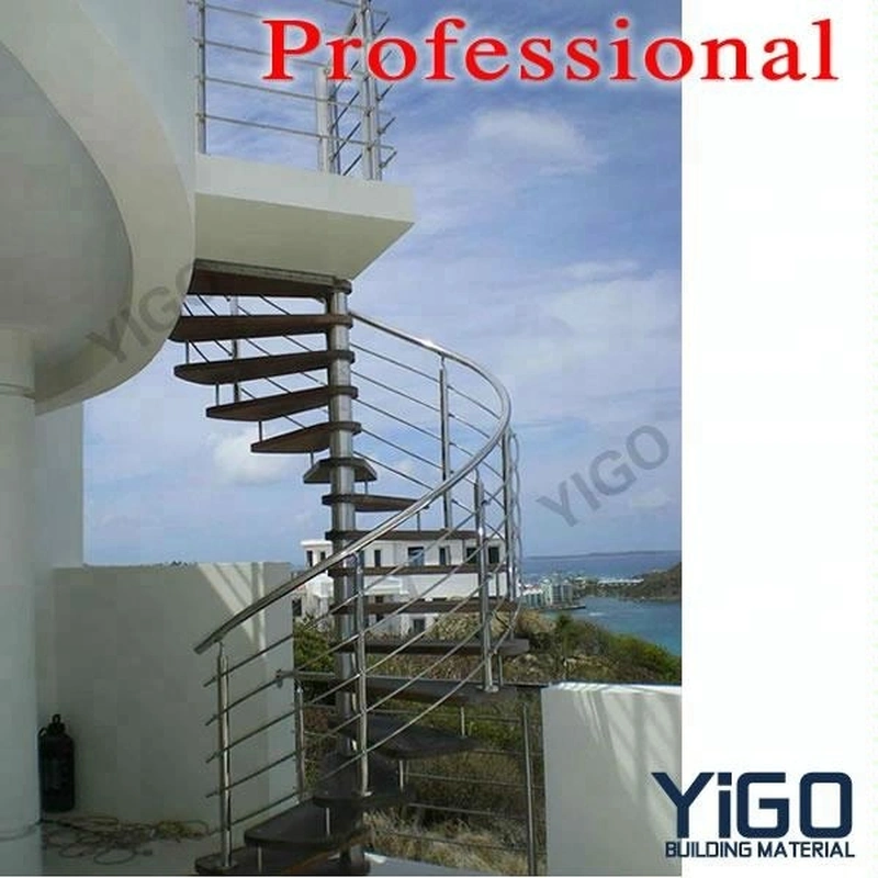 China wrought iron spiral stairs