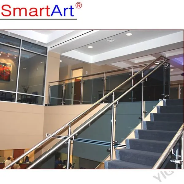 Stainless Steel Glass Balcony Stairs Railing Balustrades 