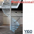 China wrought iron spiral stairs