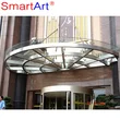 شركة smartart design لصناعة المظلات الزجاجية المنحنية