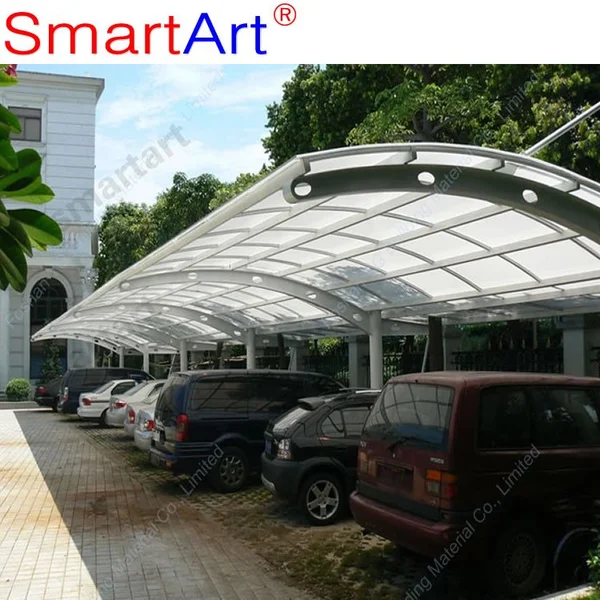Modern prefab buildings with cheap garage carport shade