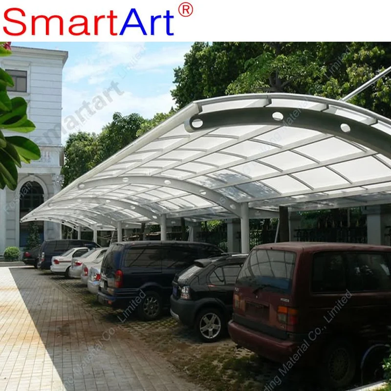 Modern prefab buildings with cheap garage carport shade