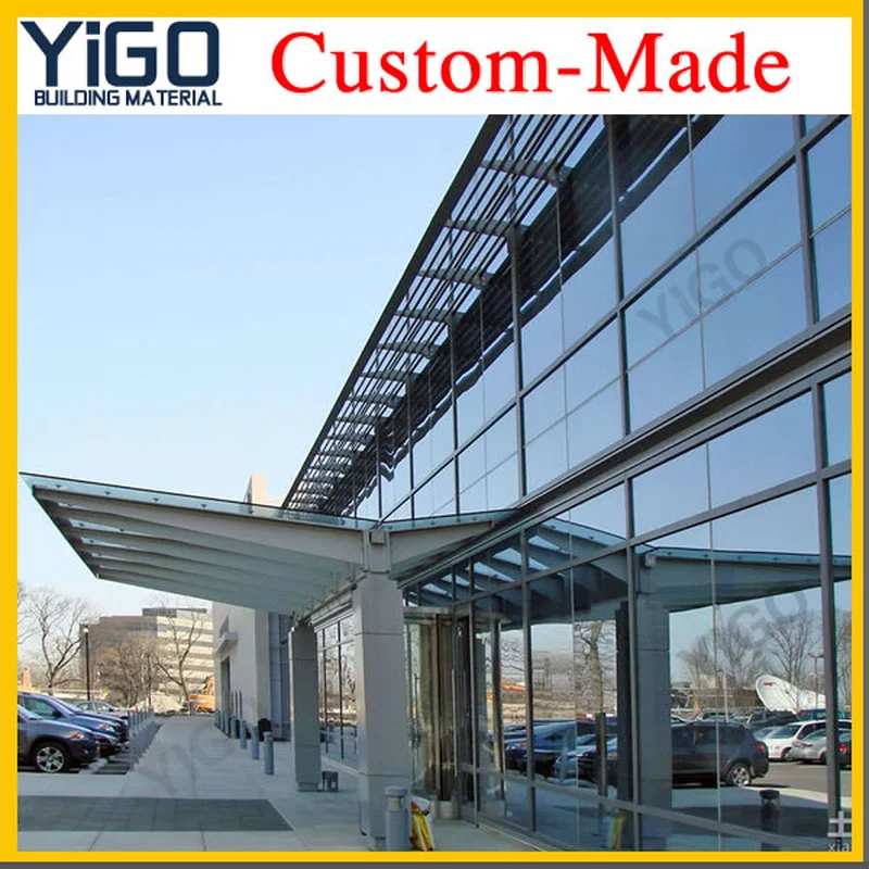 شركة smartart design لصناعة المظلات الزجاجية المنحنية