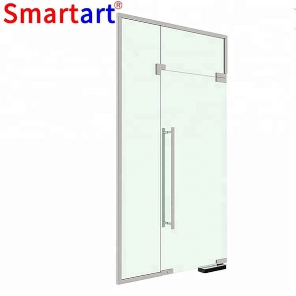 أبواب زجاجية آمنة مضادة للرصاص بدون إطار