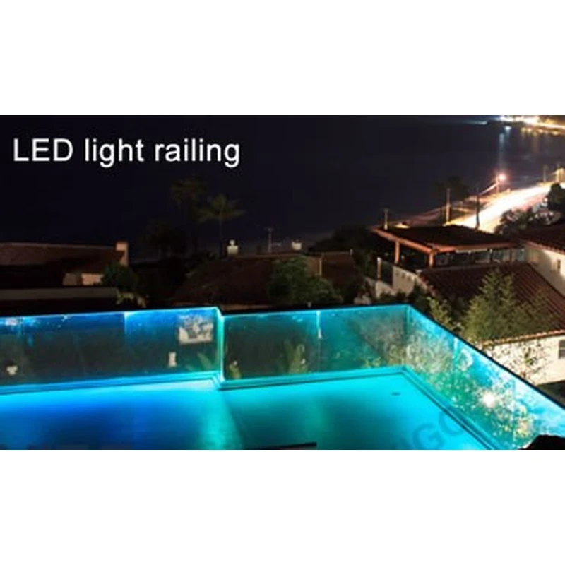 تصميمات درابزين الدرج المصنوع من الألومنيوم ودرابزين الدرج المصنوع من الزجاج  