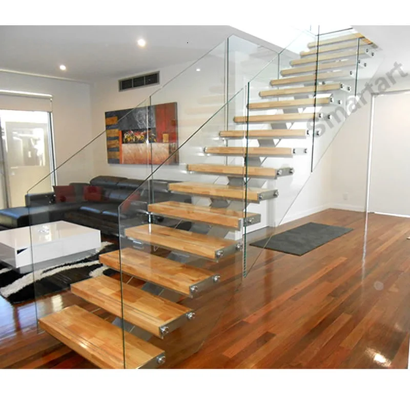 Smart Art Factory Hot Sale Modern Design Indoor Mono Stringer Staircase