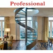 China wrought iron spiral stairs