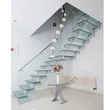 Smart Art Luxury Double stringer glass stairs