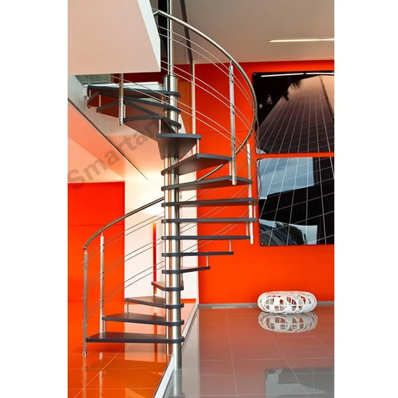 Precio directo de fábrica de escaleras de madera con precios de escalera de caracol