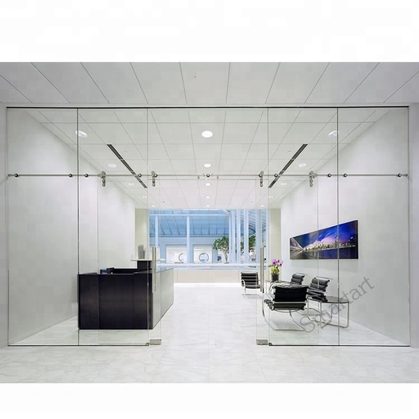 frameless sliding door design aluminium glass sliding door