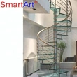 China wrought iron spiral stairs