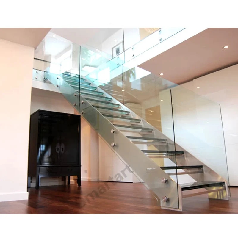 Smart Art Luxury Double stringer glass stairs