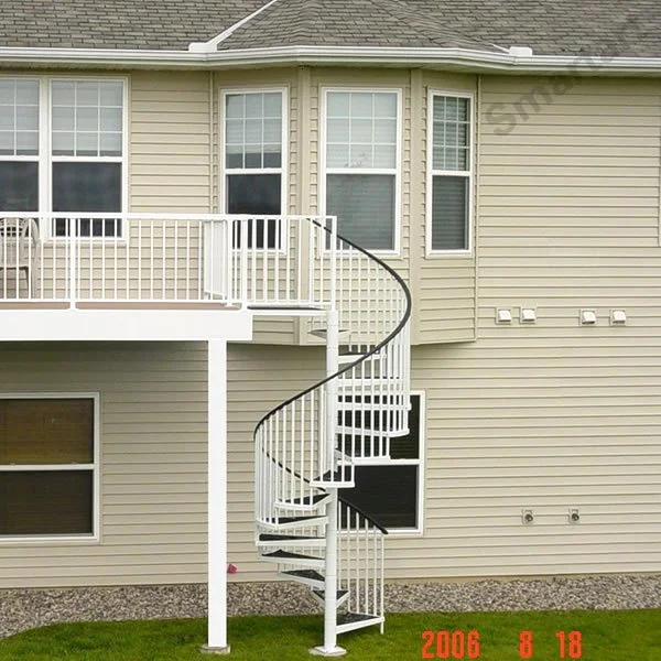 Precio directo de fábrica de escaleras de madera con precios de escalera de caracol