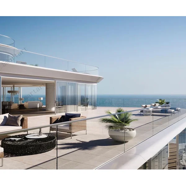 درابزين من الألومنيوم درابزين خارجي درابزين شرفة  