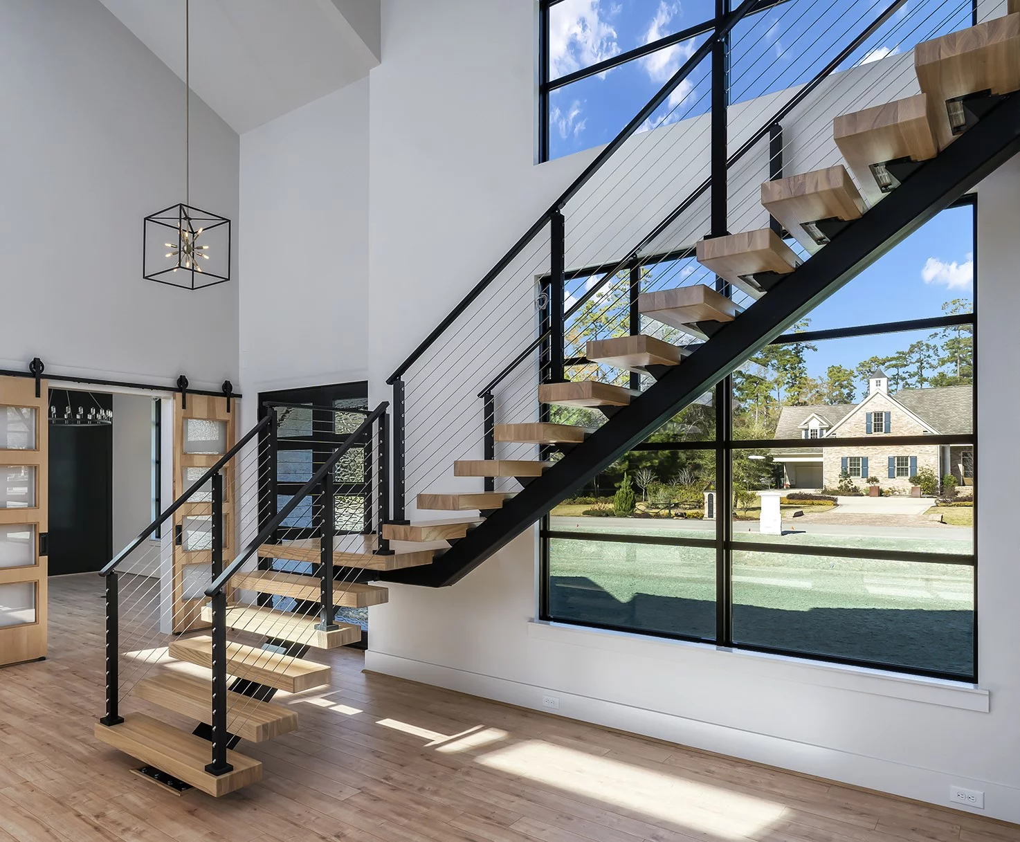 How do I ensure the stability of a metal stairs during installation？