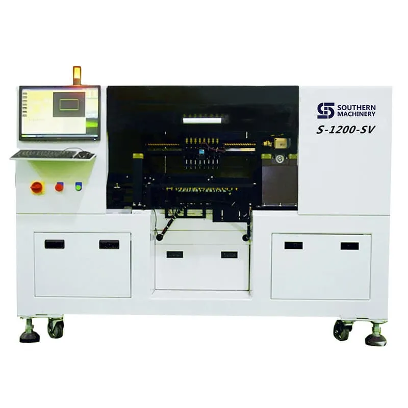 s-1200-sv pick & place machine pour la fabrication électronique smt – smart ems factory partner