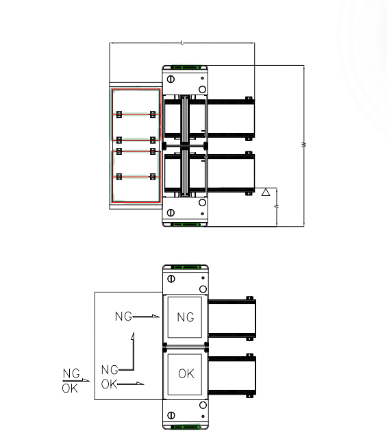 SBH NG/OK unloader drawing