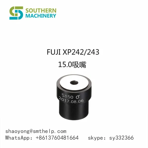 FUJI XP242 243 15.0 Nozzle /FUJI NXT Nozzles for Heads H01, H04, H04S, H08/H12, H08M and H24 – Smart EMS factory partner