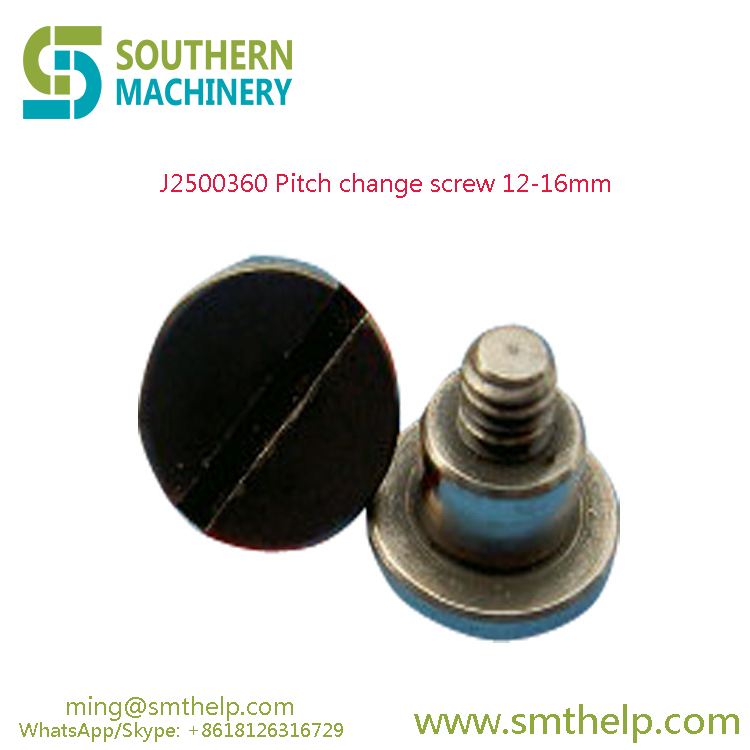 J2500360 Pitch change screw 12-16mm Samsung smt spare parts