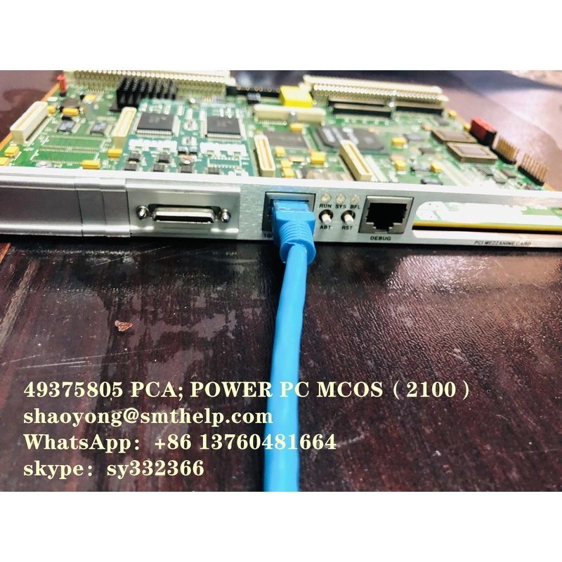 49375805 PCA; POWER PC MCOS . Universal Instruments AI Spare Parts ...