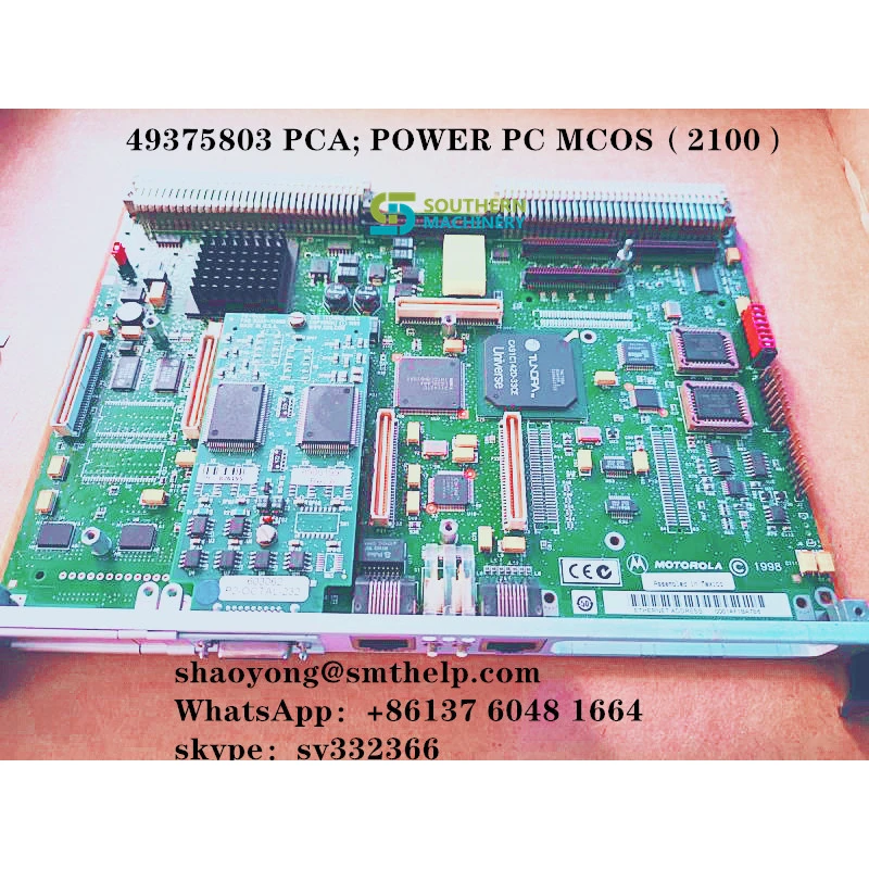49375803 PCA; POWER PC MCOS . Universal Instruments AI Spare Parts.49375805 – Smart EMS factory partner