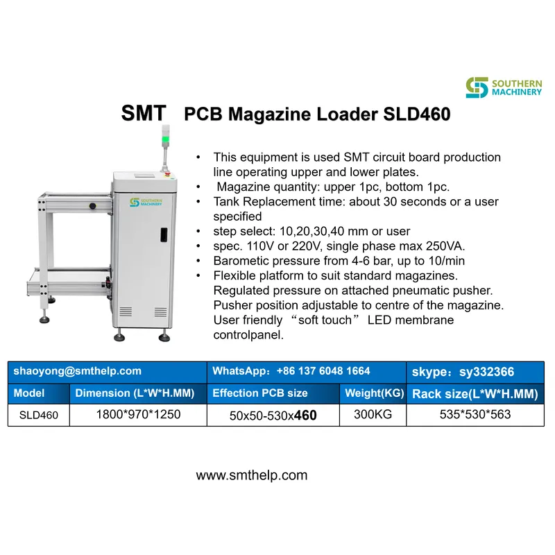 SMT PCB Magazine Loader SLD250 – EMS Smart factory partner