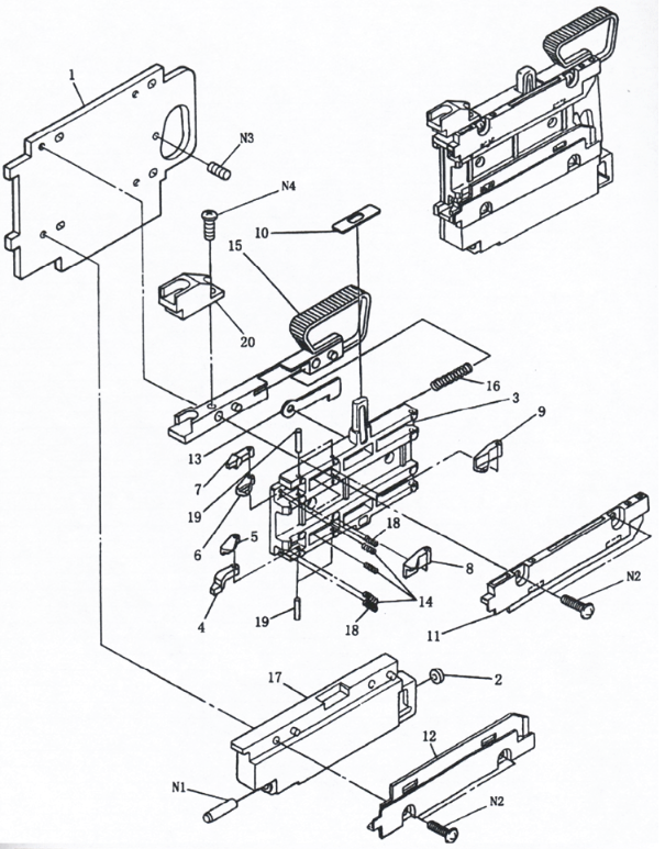 1046933000-COMPONENT-FEEDER-AI-SPARE-PART-Drawing